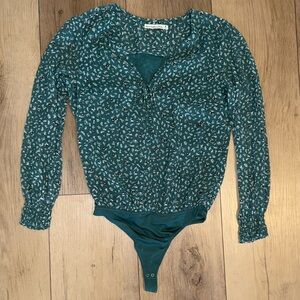 Abercrombie & Fitch  Floral bodysuit Blouse